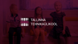 Online videos for Tallinn University of Technology