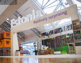 Visit Estonia – Gate at Tallinn Airport