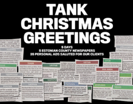 Tank – Christmas Greetings 2016